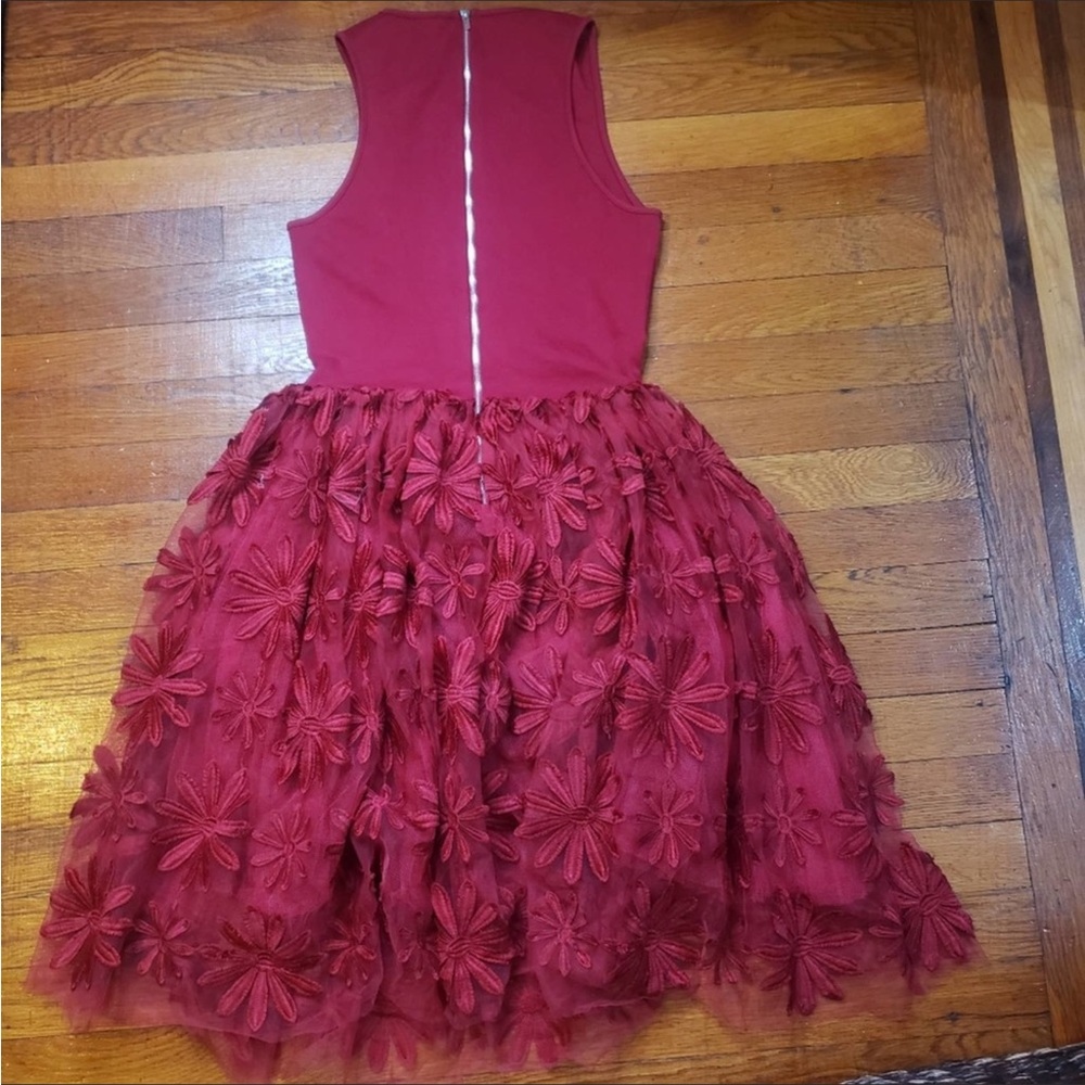 Maje Red Dress SZ 3 or large - Picture 4 of 5